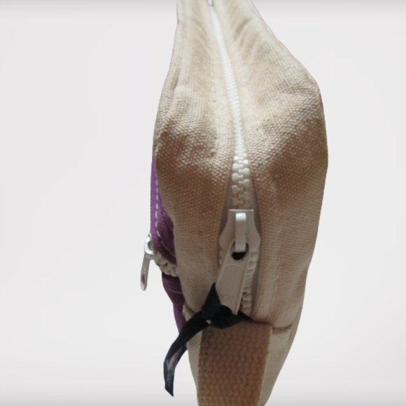 PORT CANVAS Cross Body Bag Purple - Picture 7 of 12